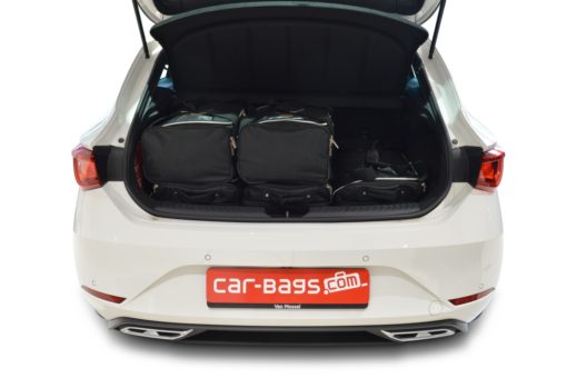 Pack de 6 sacs de voyage sur-mesure pour Seat Leon (KL) (depuis 2020) - Gamme Classique