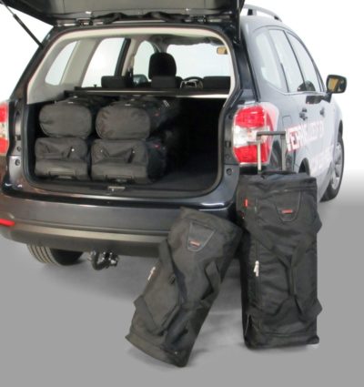 Pack de 6 sacs de voyage sur-mesure pour Subaru Forester IV (SJ) (de 2013 à 2018) - Gamme Classique