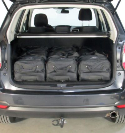 Pack de 6 sacs de voyage sur-mesure pour Subaru Forester IV (SJ) (de 2013 à 2018) - Gamme Classique