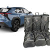 Pack de 6 sacs de voyage sur-mesure pour Subaru Solterra (depuis 2022) - Gamme Classique
