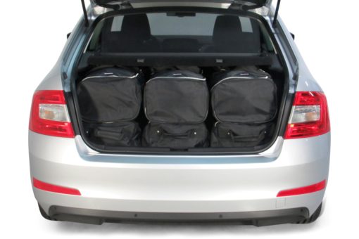Pack de 6 sacs de voyage sur-mesure pour Skoda Octavia III (5E) (de 2013 à 2020) - Gamme Classique