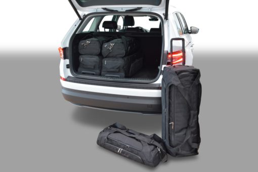 Pack de 6 sacs de voyage sur-mesure pour Skoda Kodiaq (NS) (depuis 2017) - Gamme Pro.Line