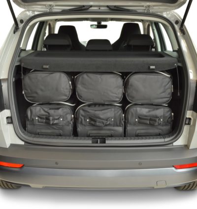 Pack de 6 sacs de voyage sur-mesure pour Skoda Karoq (NU) (depuis 2017) - Gamme Classique