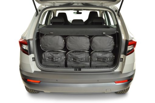 Pack de 6 sacs de voyage sur-mesure pour Skoda Karoq (NU) (depuis 2017) - Gamme Classique