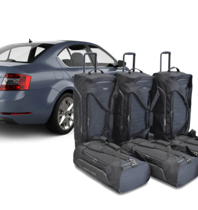 Pack de 6 sacs de voyage sur-mesure pour Skoda Octavia IV (NX) (depuis 2020) - Gamme Pro.Line