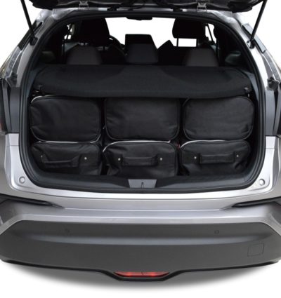 Pack de 6 sacs de voyage sur-mesure pour Toyota C-HR (depuis 2016) - Gamme Classique