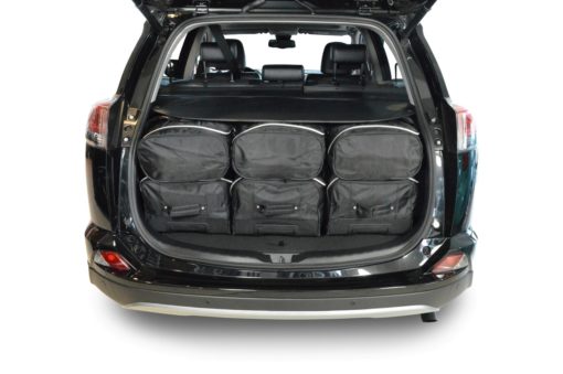 Pack de 6 sacs de voyage sur-mesure pour Toyota RAV4 IV (XA40) (de 2013 à 2018) - Gamme Classique