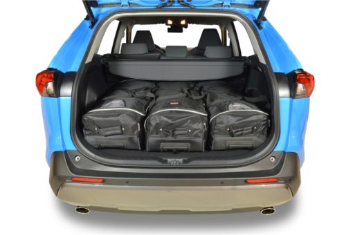 Pack de 6 sacs de voyage sur-mesure pour Toyota RAV4 V (XA50) (depuis 2018) - Gamme Classique