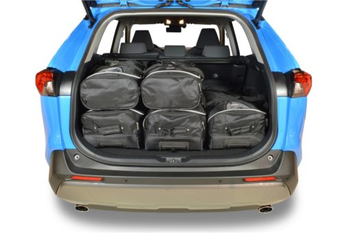 Pack de 6 sacs de voyage sur-mesure pour Toyota RAV4 V (XA50) (depuis 2018) - Gamme Classique