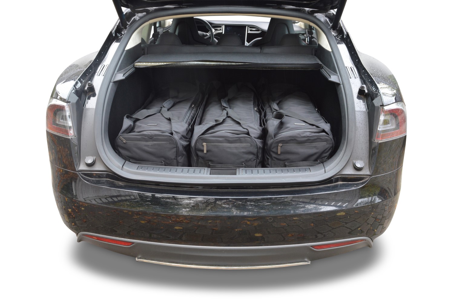 Pack de 6 sacs de voyage sur-mesure pour Tesla Model S (depuis 2012) - Gamme Pro.Line