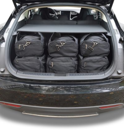 Pack de 6 sacs de voyage sur-mesure pour Tesla Model S (depuis 2012) - Gamme Pro.Line