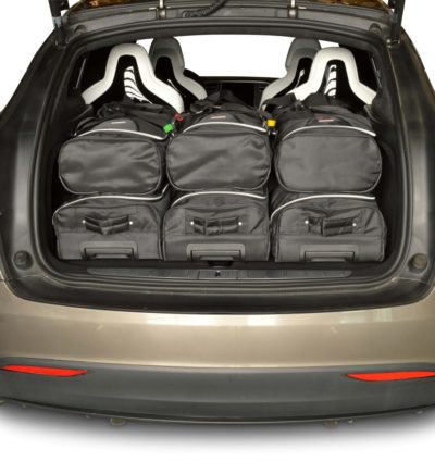 Pack de 6 sacs de voyage sur-mesure pour Tesla Model X (depuis 2015) - Gamme Classique