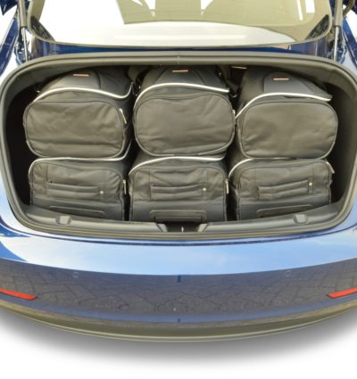 Pack de 6 sacs de voyage sur-mesure pour Tesla Model 3 (depuis 2017) - Gamme Classique