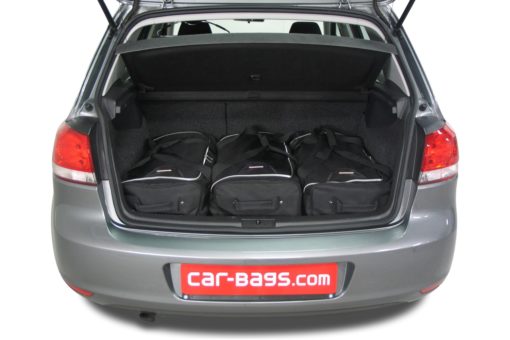 Pack de 6 sacs de voyage sur-mesure pour Volkswagen Golf VI (5K) (de 2008 à 2012) - Gamme Classique