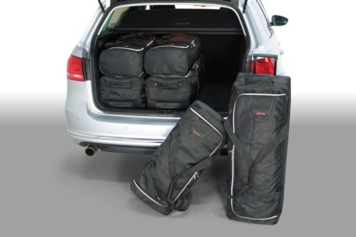 Pack de 6 sacs de voyage sur-mesure pour Volkswagen Passat Variant (B7) (de 2010 à 2014) - Gamme Classique