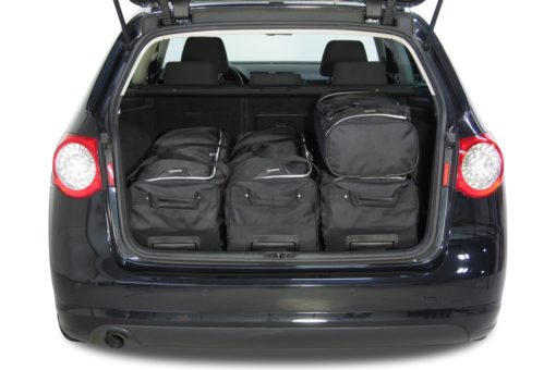 Pack de 6 sacs de voyage sur-mesure pour Volkswagen Passat Variant (B6) (de 2005 à 2010) - Gamme Classique