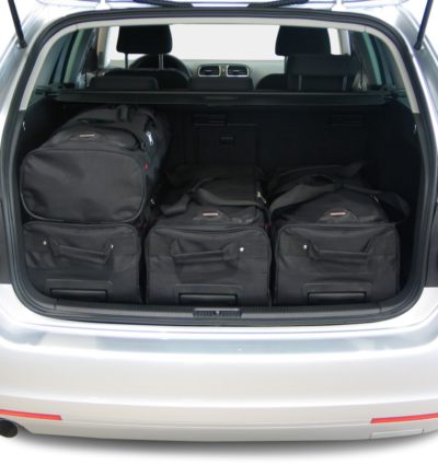 Pack de 6 sacs de voyage sur-mesure pour Volkswagen Golf V Variant (1K) (de 2007 à 2009) - Gamme Classique