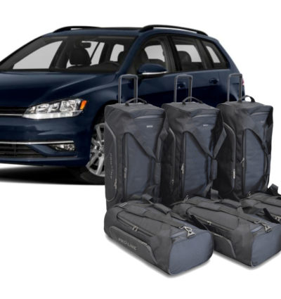 Pack de 6 sacs de voyage sur-mesure pour Volkswagen Golf V Variant (1K) (de 2007 à 2009) - Gamme Pro.Line