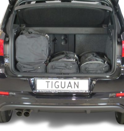 Pack de 6 sacs de voyage sur-mesure pour Volkswagen Tiguan (5N) (de 2007 à 2015) - Gamme Classique