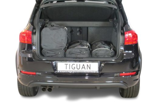 Pack de 6 sacs de voyage sur-mesure pour Volkswagen Tiguan (5N) (de 2007 à 2015) - Gamme Classique