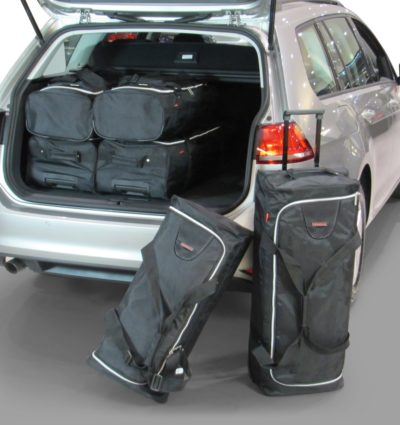 Pack de 6 sacs de voyage sur-mesure pour Volkswagen Golf VII Variant (5G) (de 2013 à 2020) - Gamme Classique