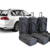 Pack de 6 sacs de voyage sur-mesure pour Volkswagen Golf VII Variant (5G) (de 2013 à 2020) - Gamme Pro.Line