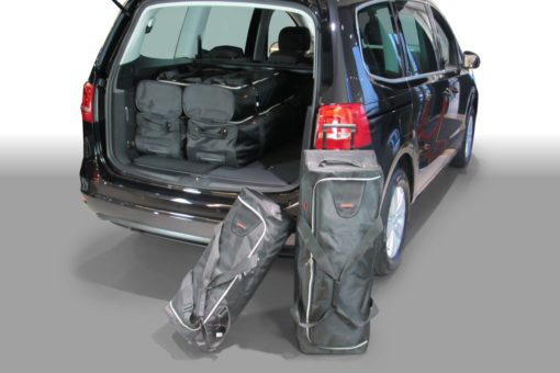 Pack de 6 sacs de voyage sur-mesure pour Volkswagen Sharan II (7N) (de 2010 à 2022) - Gamme Classique