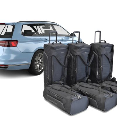 Pack de 6 sacs de voyage sur-mesure pour Volkswagen Passat Variant (B8) (depuis 2014) - Gamme Pro.Line