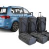 Pack de 6 sacs de voyage sur-mesure pour Volkswagen Touran (5T) (depuis 2015) - Gamme Pro.Line