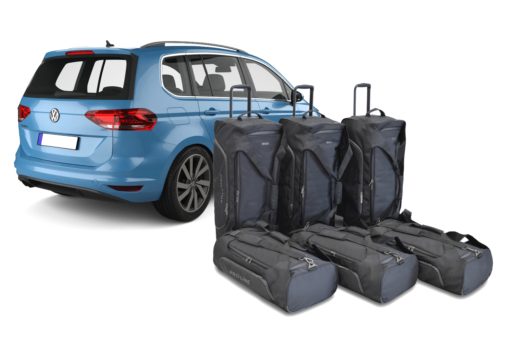 Pack de 6 sacs de voyage sur-mesure pour Volkswagen Touran (5T) (depuis 2015) - Gamme Pro.Line