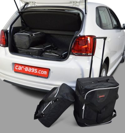Pack de 5 sacs de voyage sur-mesure pour Volkswagen Polo V (6R - 6C) (de 2009 à 2017) - Gamme Classique
