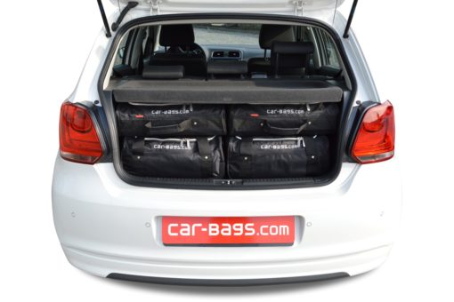Pack de 4 sacs de voyage sur-mesure pour Volkswagen Polo V (6R - 6C) (de 2009 à 2017) - Gamme Classique