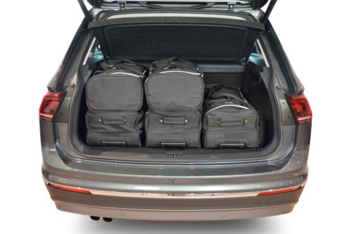 Pack de 6 sacs de voyage sur-mesure pour Volkswagen Tiguan II (depuis 2015) - Gamme Classique