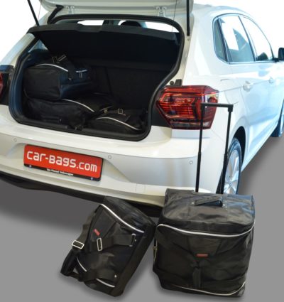 Pack de 5 sacs de voyage sur-mesure pour Volkswagen Polo VI (AW) (depuis 2017) - Gamme Classique
