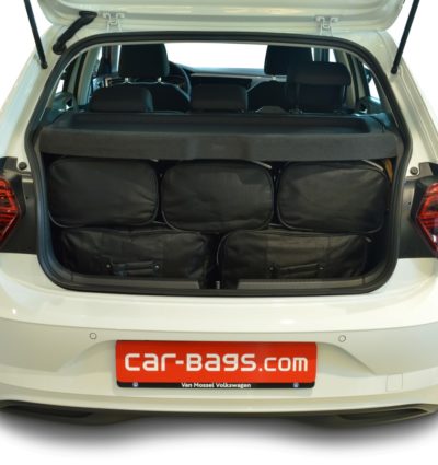 Pack de 5 sacs de voyage sur-mesure pour Volkswagen Polo VI (AW) (depuis 2017) - Gamme Classique