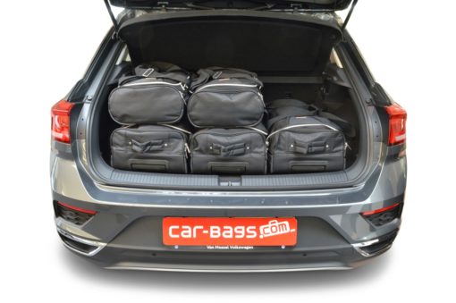 Pack de 6 sacs de voyage sur-mesure pour Volkswagen T-Roc (A1) (depuis 2017) - Gamme Classique