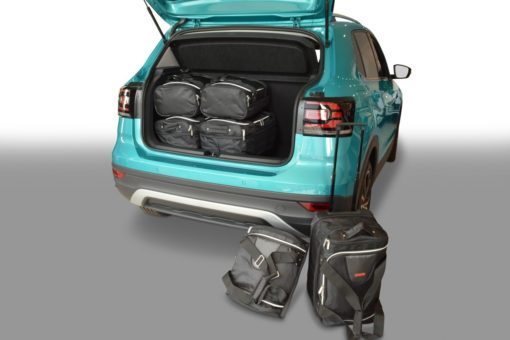 Pack de 6 sacs de voyage sur-mesure pour Volkswagen T-Cross (C1) (depuis 2018) - Gamme Classique