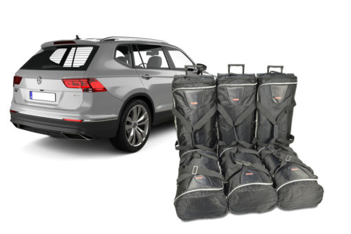 Pack de 6 sacs de voyage sur-mesure pour Volkswagen Tiguan II Allspace (depuis 2015) - Gamme Classique