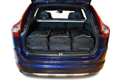 Pack de 6 sacs de voyage sur-mesure pour Volvo XC60 I (de 2008 à 2017) - Gamme Classique