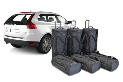 Pack de 6 sacs de voyage sur-mesure pour Volvo XC60 I (de 2008 à 2017) - Gamme Pro.Line