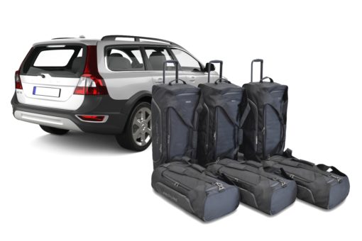 Pack de 6 sacs de voyage sur-mesure pour Volvo XC70 (P24) (de 2007 à 2016) - Gamme Pro.Line