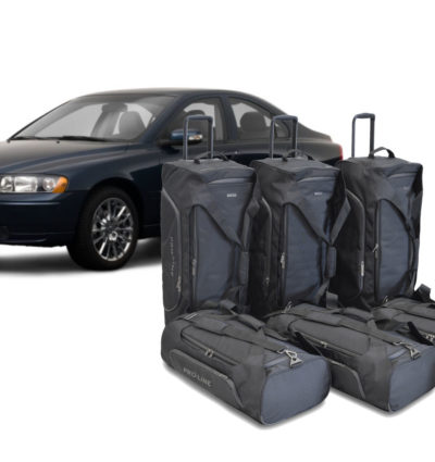 Pack de 6 sacs de voyage sur-mesure pour Volvo S60 I (de 2000 à 2010) - Gamme Pro.Line