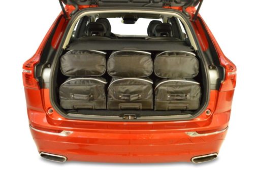 Pack de 6 sacs de voyage sur-mesure pour Volvo XC60 II (depuis 2017) - Gamme Classique