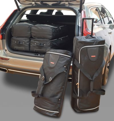 Pack de 6 sacs de voyage sur-mesure pour Volvo V60 II (depuis 2018) - Gamme Classique