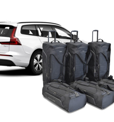 Pack de 6 sacs de voyage sur-mesure pour Volvo V60 II (depuis 2018) - Gamme Pro.Line