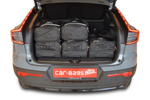 Pack de 6 sacs de voyage sur-mesure pour Volvo C40 (depuis 2021) - Gamme Classique