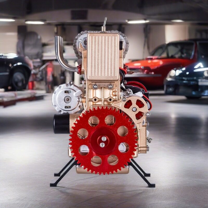 Maquette Moteur Radial 9 Cylindres – 1100 Pièces – Hélice Électrique Et Pistons Animés – Kit STEM Adulte – 14 Ans Et +