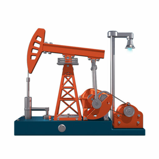 Pompe d'extraction de pétrole complète en kit - Maquette technique motorisée de 219 pièces