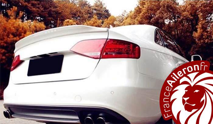 Aileron pour Audi A4 B8 Berline
