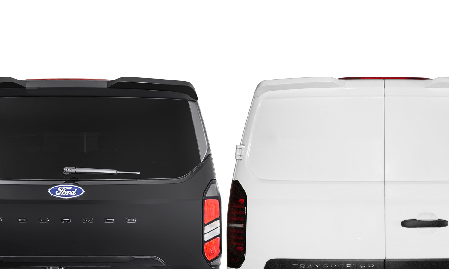 Aileron / Becquet TopVan pour Ford Transit Custom et Tourneo Custom (depuis 2023) / VW Transporter et Caravelle (depuis 2025)